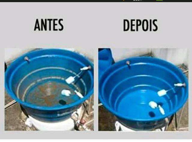 A limpeza da caixa de água deve ser realizada semestralmente Limpeza de Caixa de Água