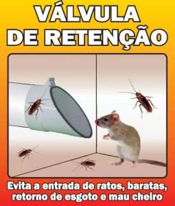 Barreira para não entrar ratos, aranhas, cobras e baratas